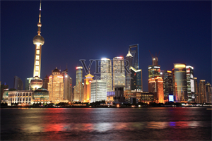 夜景上海